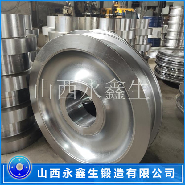 鍛造船下水用車輪