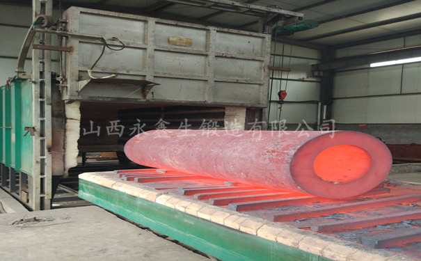 鍛造廠熱處理筒類鍛件